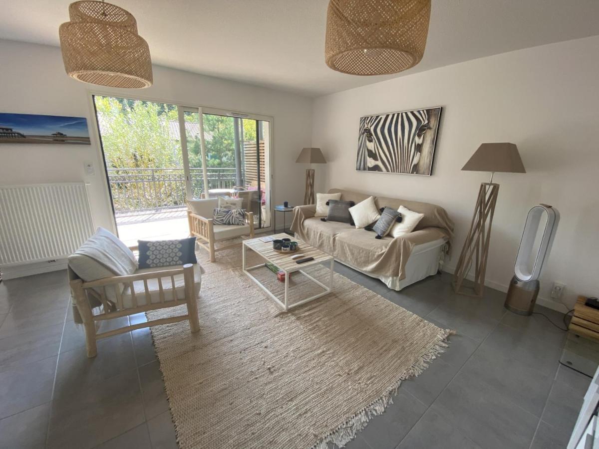 Charmant Appartement Pour 6 En Centre-Ville D'Arcachon Avec Terrasse, Parking Et Wifi - Fr-1-474-174 Luaran gambar
